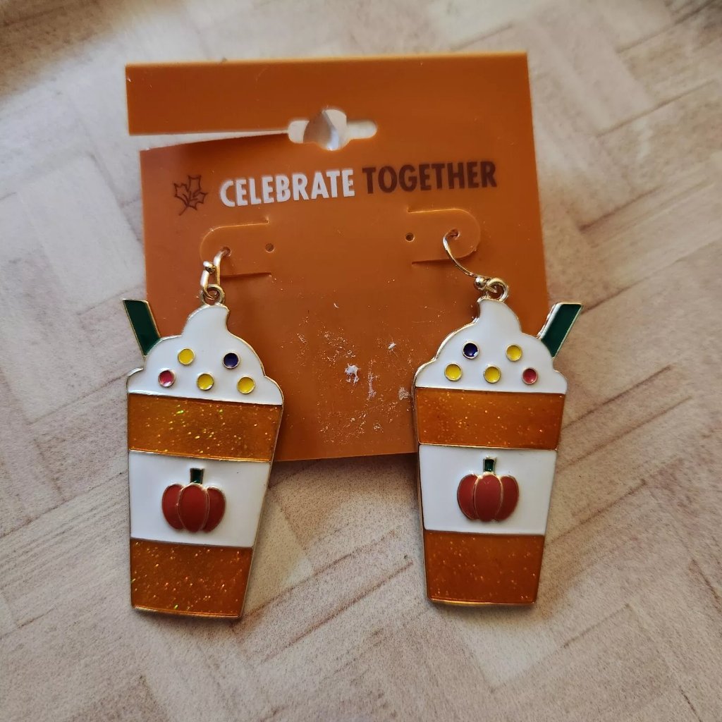 Celebrate Together Pumpkin Spice Latte Pierced Earrings